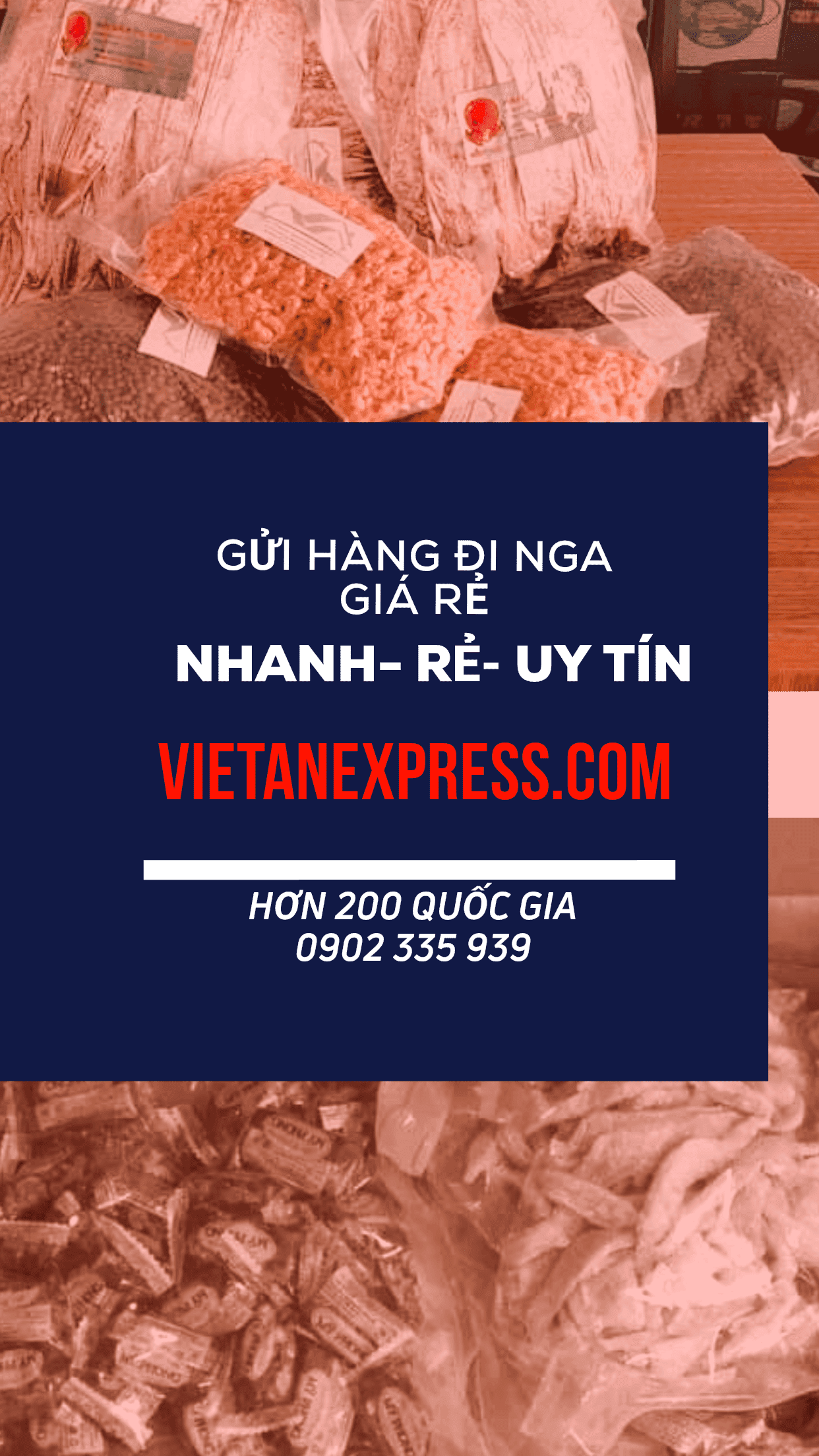 Dịch vụ gửi hàng đi Nga giá rẻ