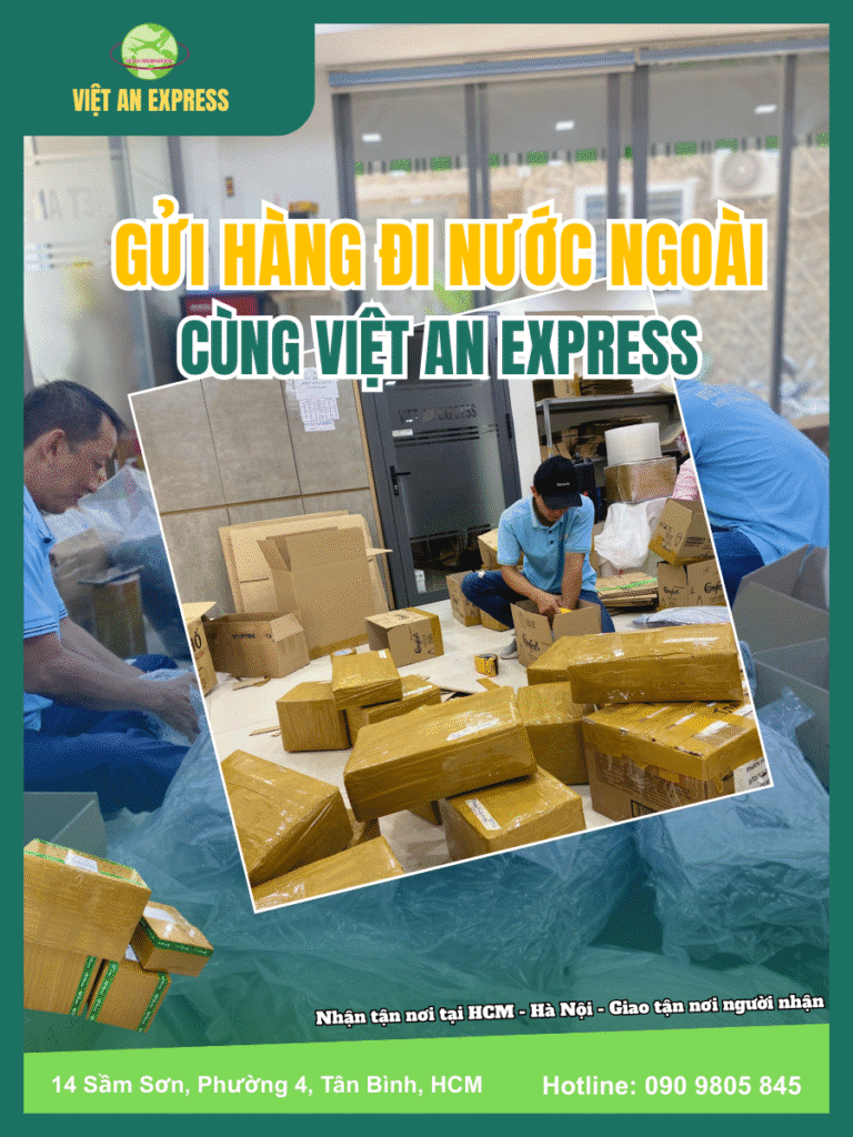 Bảng giá gửi hàng đi nước ngoài