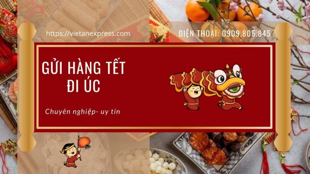 Gửi hàng tết đi Úc