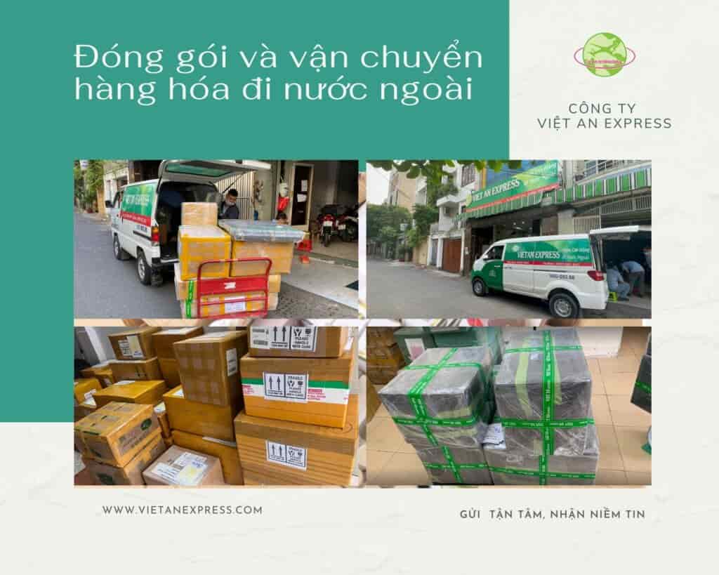 Cách tính cước phí gửi hàng đi nước ngoài Đóng gói hoàn chỉnh, vận chuyển hàng hóa đi nước ngoài