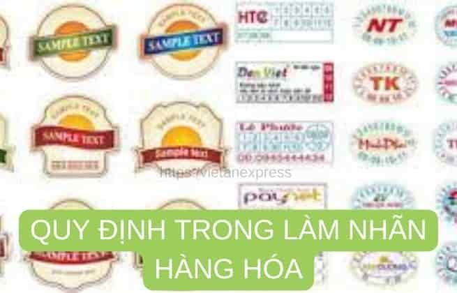Quy định về nhãn mách hàng hóa xuất khẩu