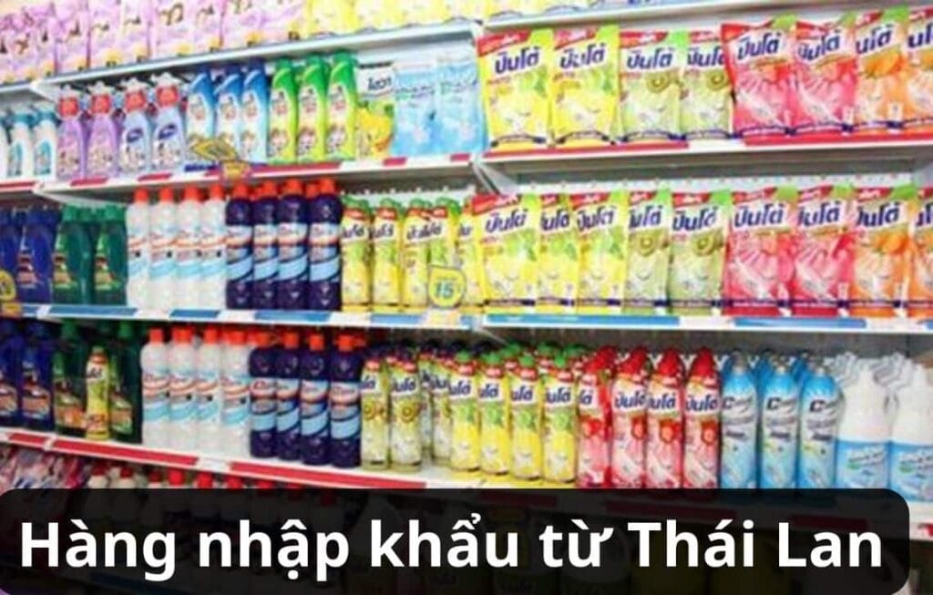 Hàng hóa nhập khẩu từ Thái Lan