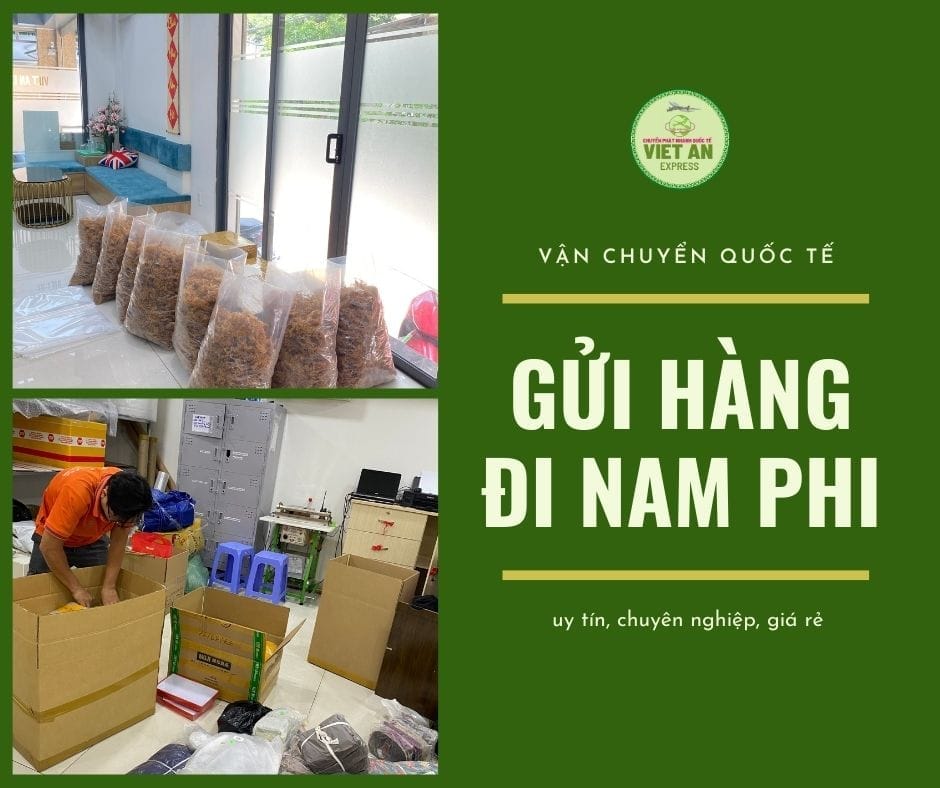 Gửi hàng đi Nam Phi giá rẻ, uy tín Việt An Express