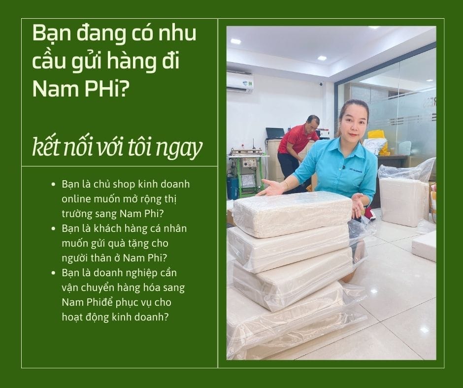 Dịch Vụ Gửi Hàng Đi Nam Phi Uy Tín – Giải Pháp Toàn Diện Cho Doanh Nghiệp Kết nối với Việt An để mở rộng thị trường kinh doanh sang Nam Phi