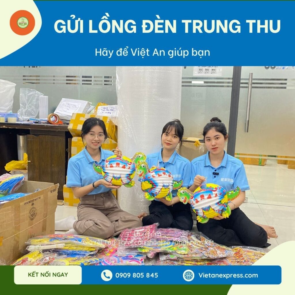 Gửi lồng đèn Trung Thu đi Mỹ mùa 2024 tại Việt An Express