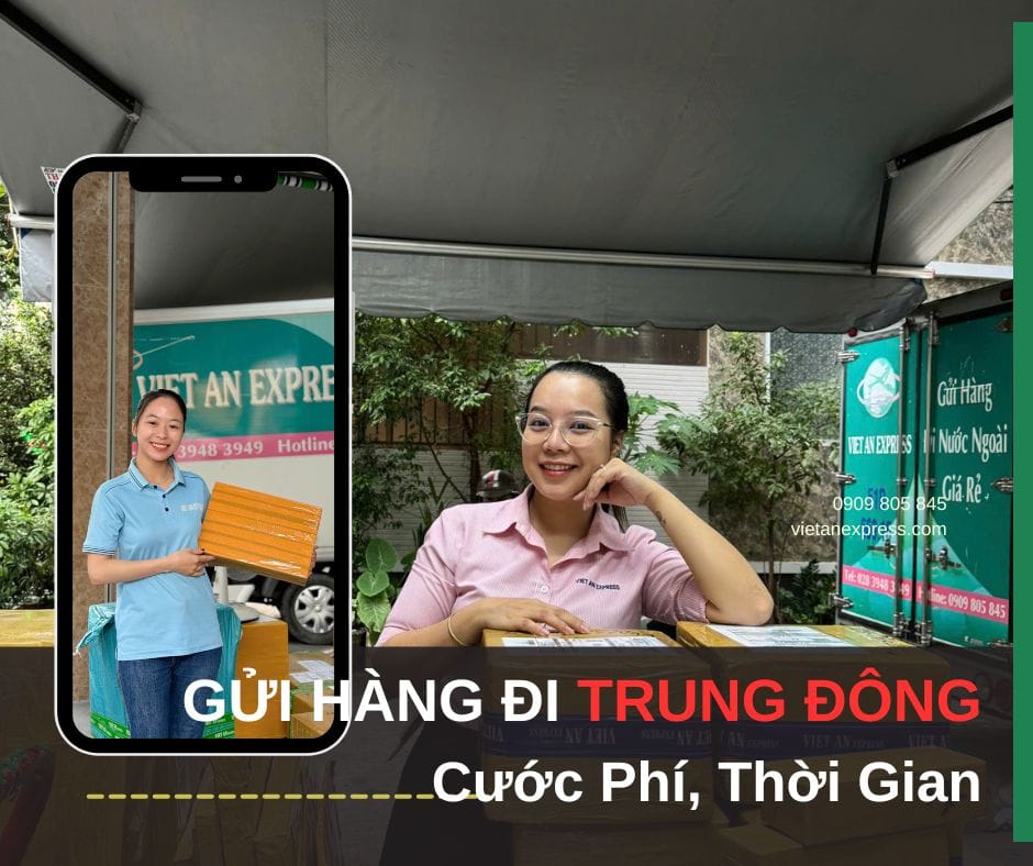 Gửi hàng đi Trung Đông chi tiết